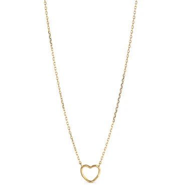 Halskjede, Organic Heart Gold