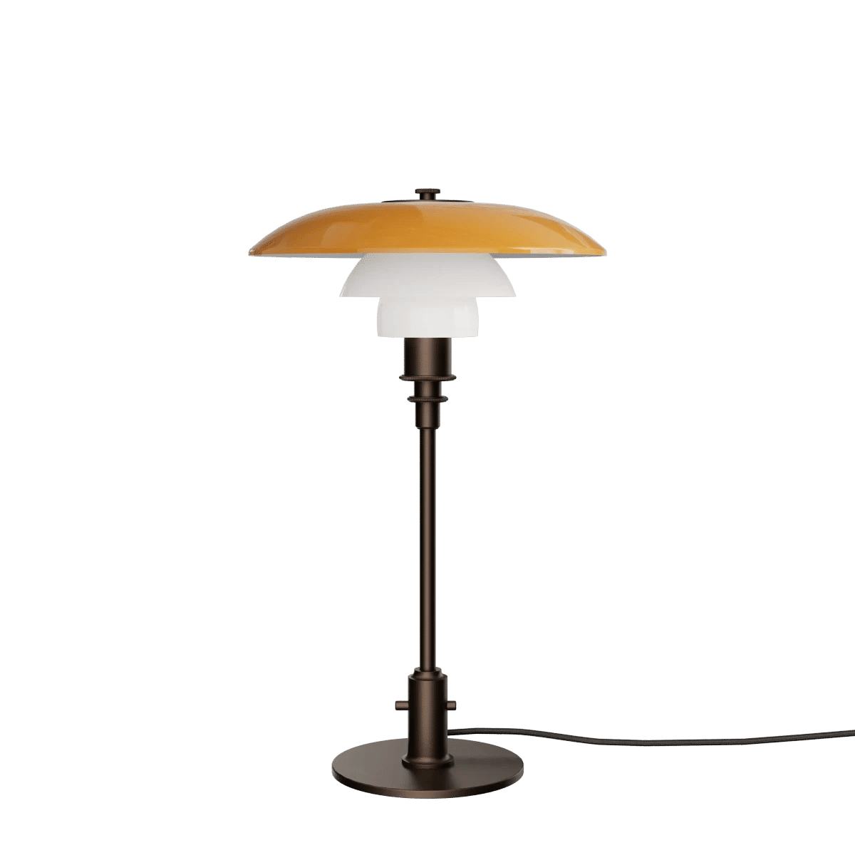 PH 3/2 Bordlampe Centenary Edition – Amber/opal white