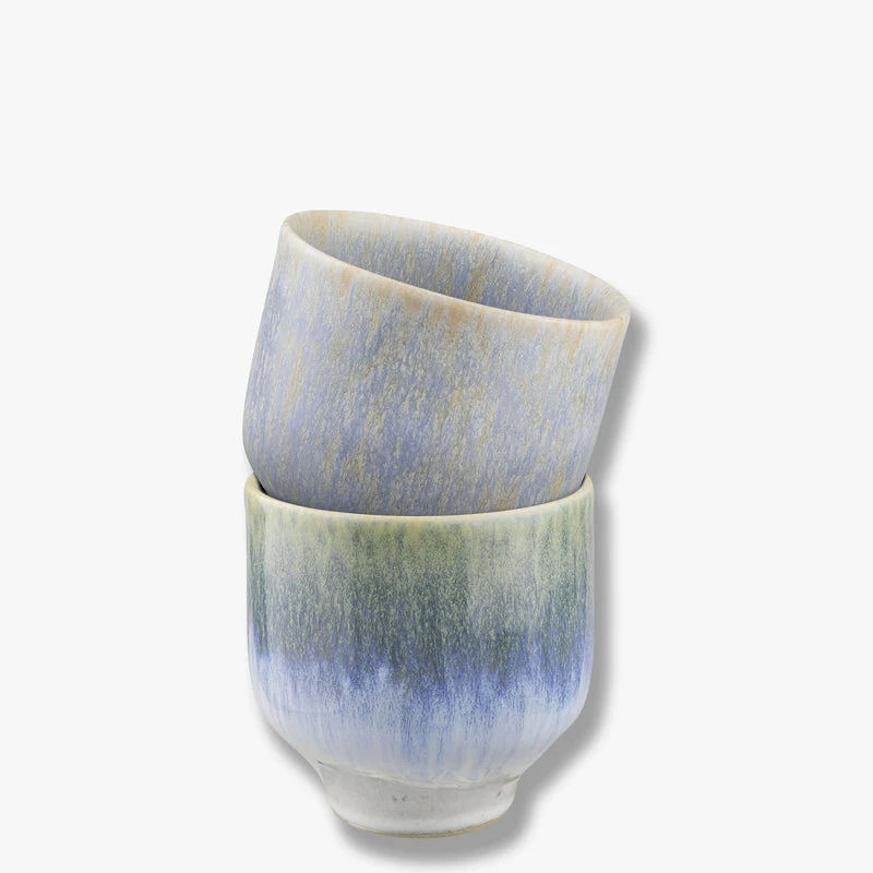 ELEMENTS krus 2-pack, Blue tones