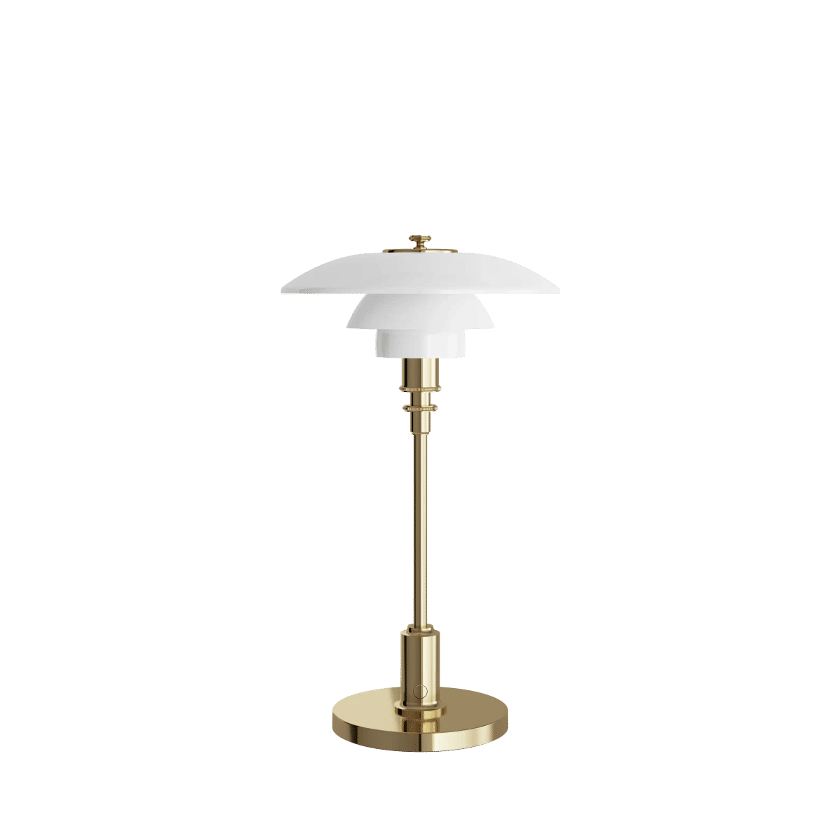 PH 2/1 Portable Lampe – Brass metallised