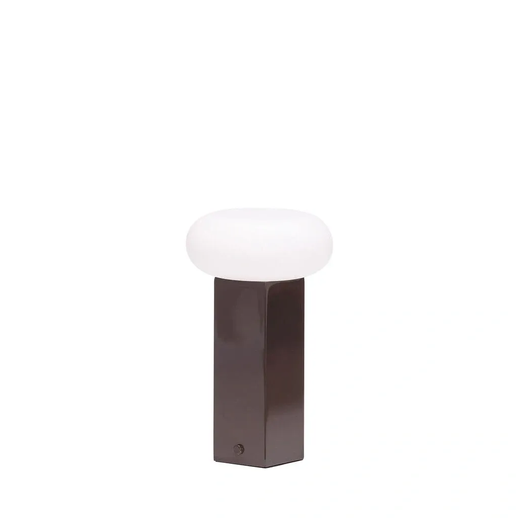 Low Portable Lampe Brun