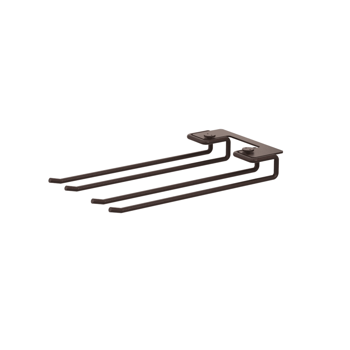 Glassholder 13,5x30x3 Mørk brun – 2 stk