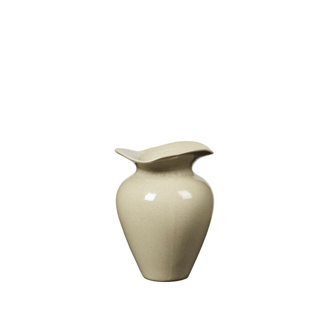 Florentina Vase S Beige Ø16 x H22,5