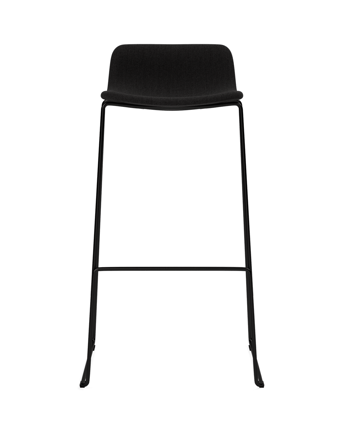 Pato Stool – Re-Wool 198 Sort Sh 78 cm