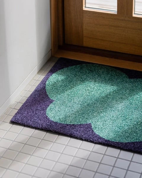 Heymat x Sight Unseen dørmatte – Emerald 81 x 122 cm