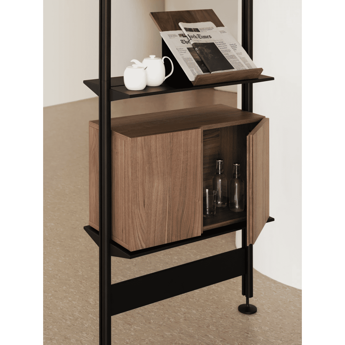Pira Cabinet 90x31x41,5 Valnøtt