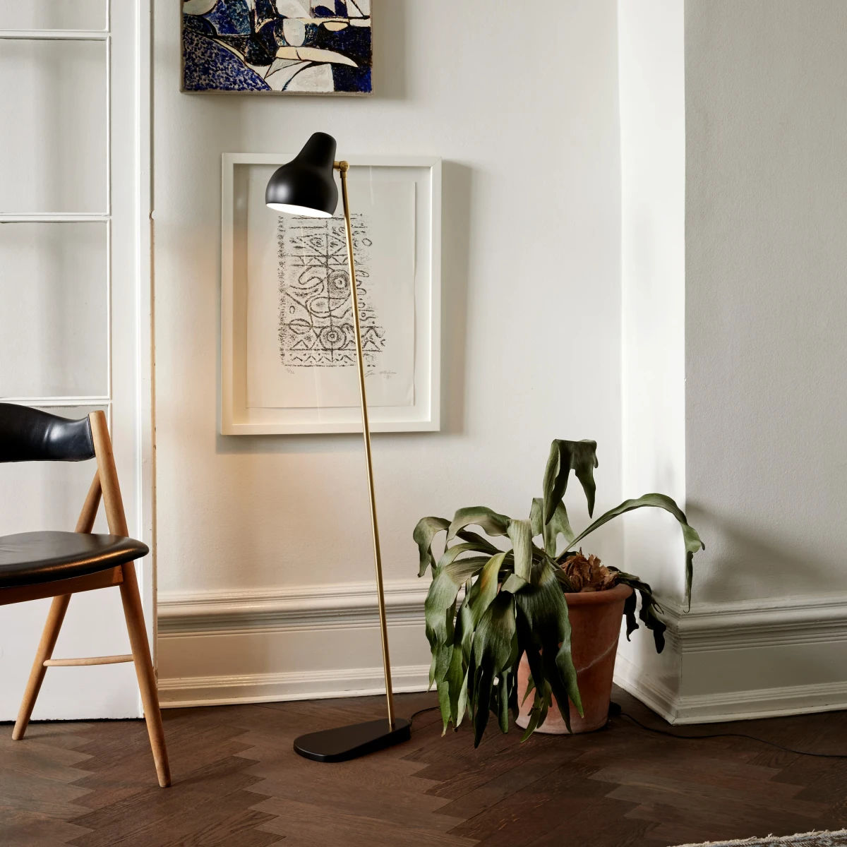 VL 38 Gulvlampe – Black