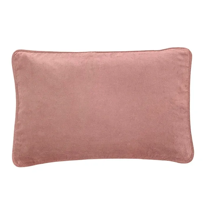 Putetrekk fløyel 33x50 cm Blush