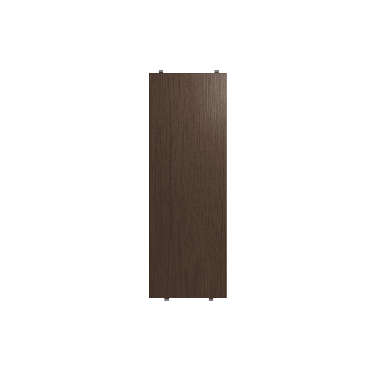 Hylle 58x20x2 Mørk eik – 3 stk