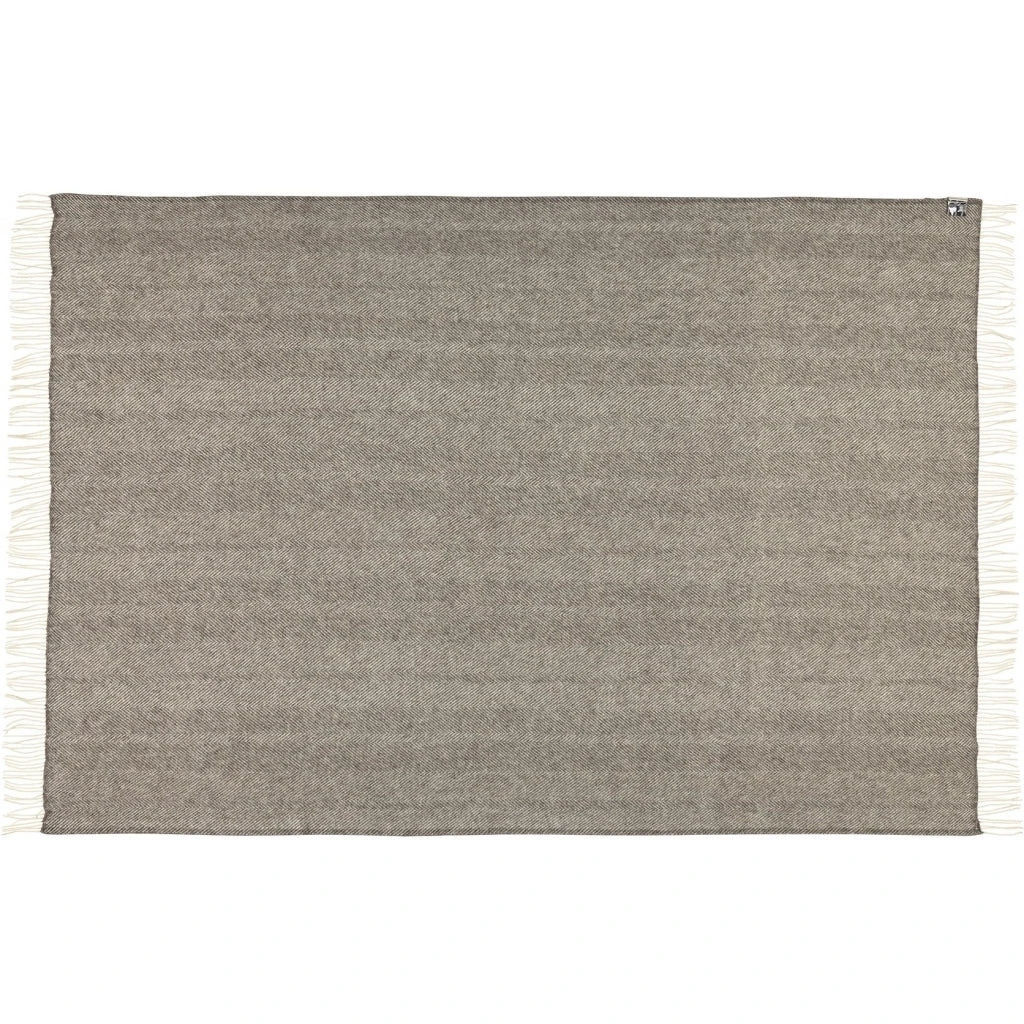Rømø plaid 140x240 cm Dark Nordic Grey