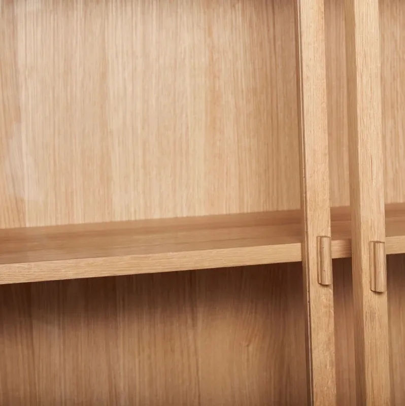 Panorama Display Cabinet Large Natural