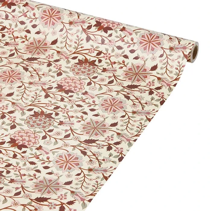 Gavepapir Tara 10 m Scarlet