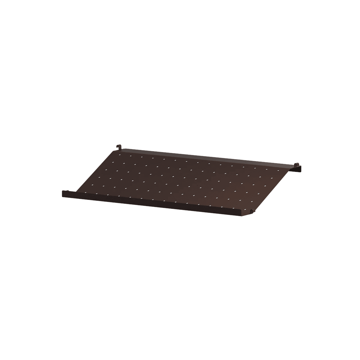 Skohylle 58x30x10 Mørk brun