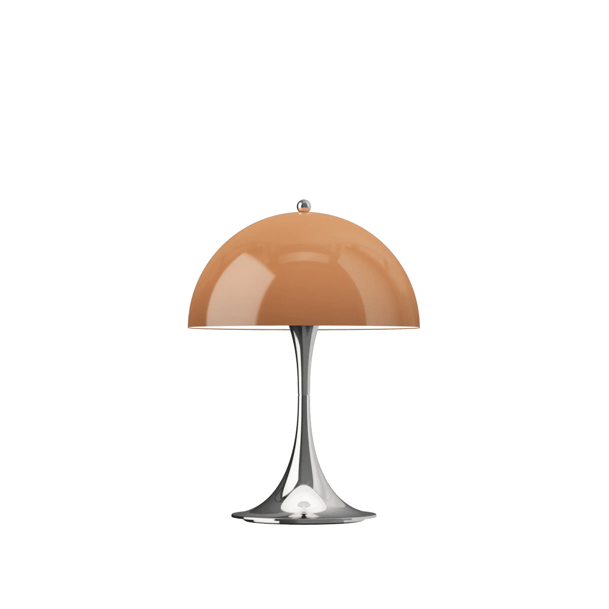 Panthella 250 Portable Lampe Chrome Opal Brown V3