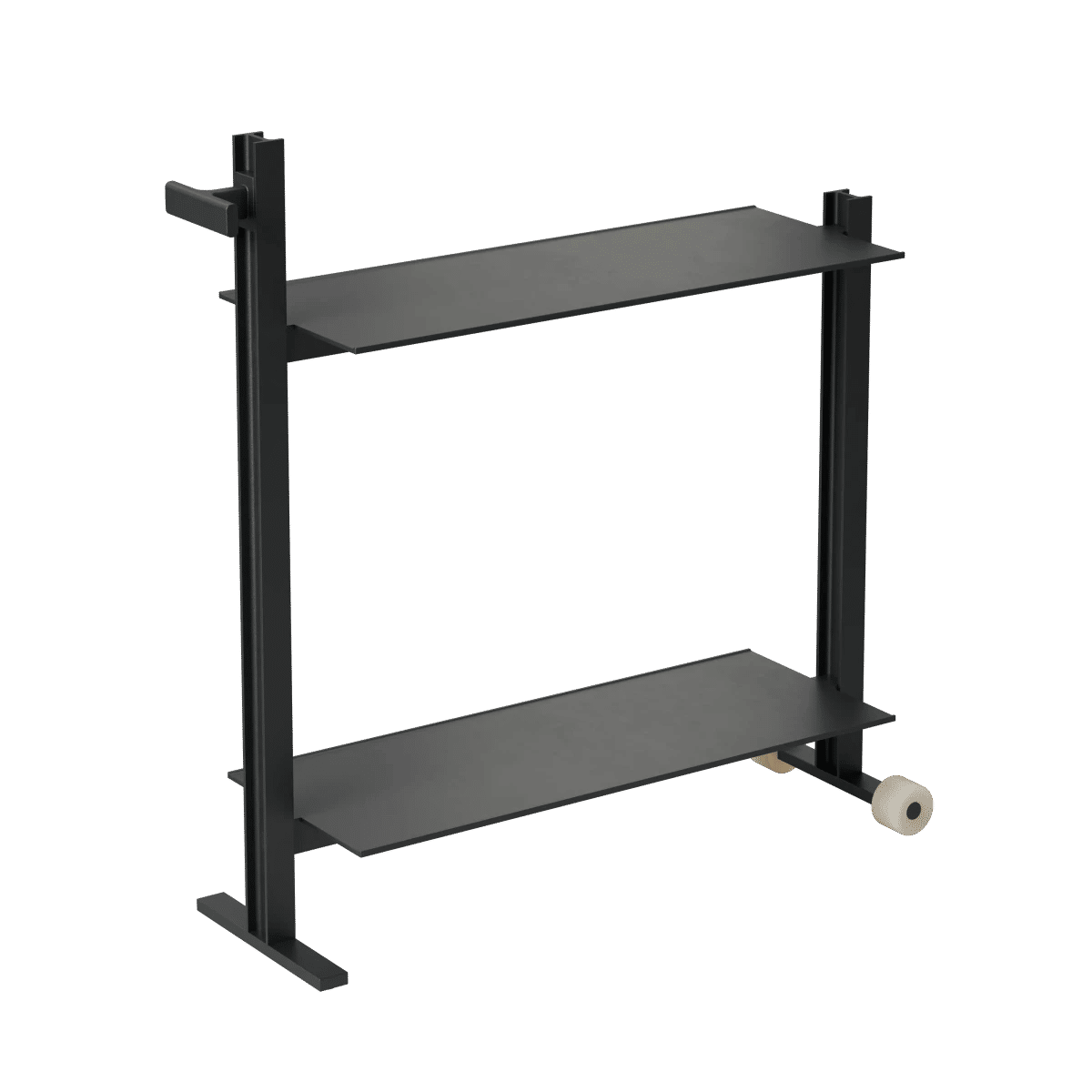 Museum Trolley 74,5x24x77,5 Svart