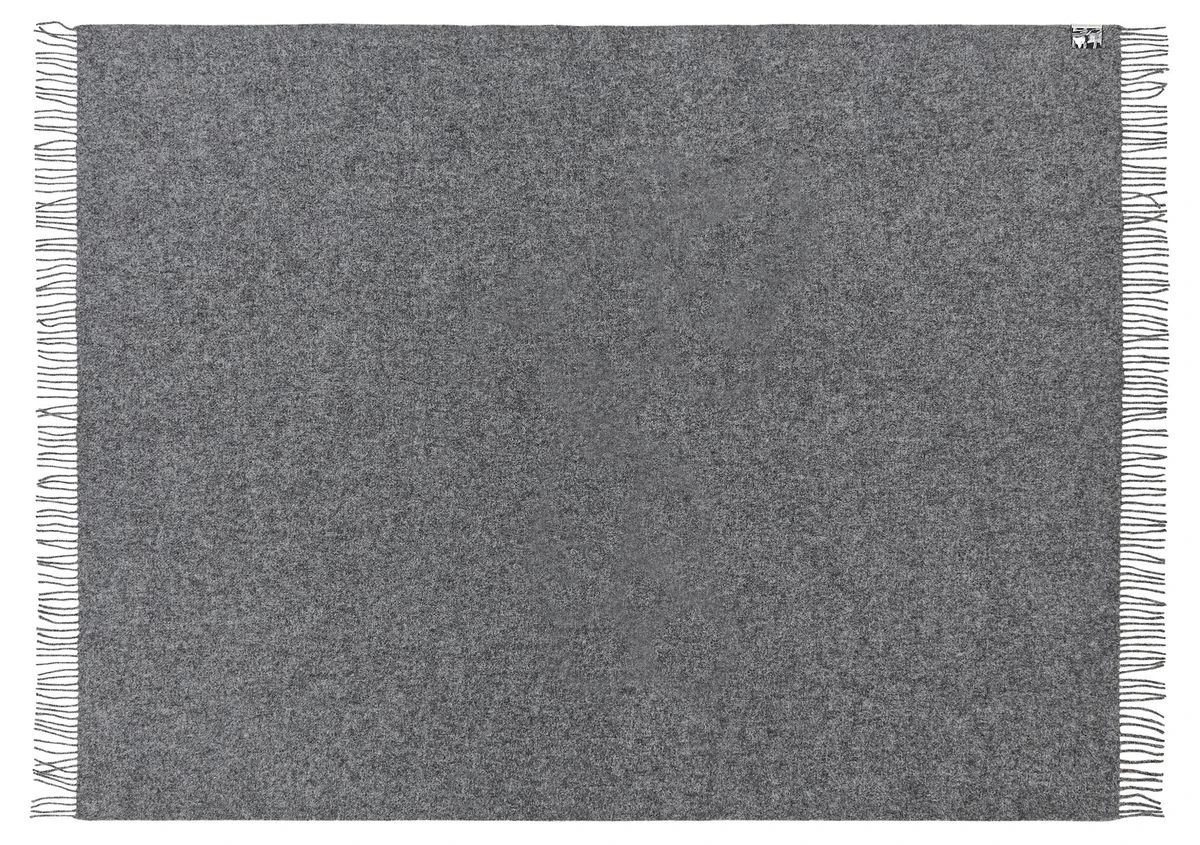 Season pledd 130x200 cm - Mørk nordisk grå