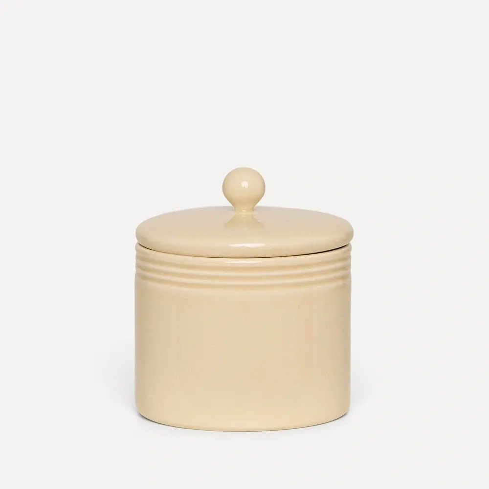 Krukke med lokk Marsipan, 11,5 cm