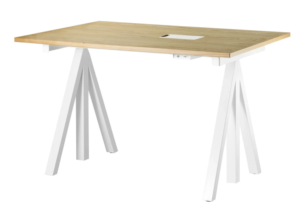 Skrivebordsplate 120x78x2,2 Eik