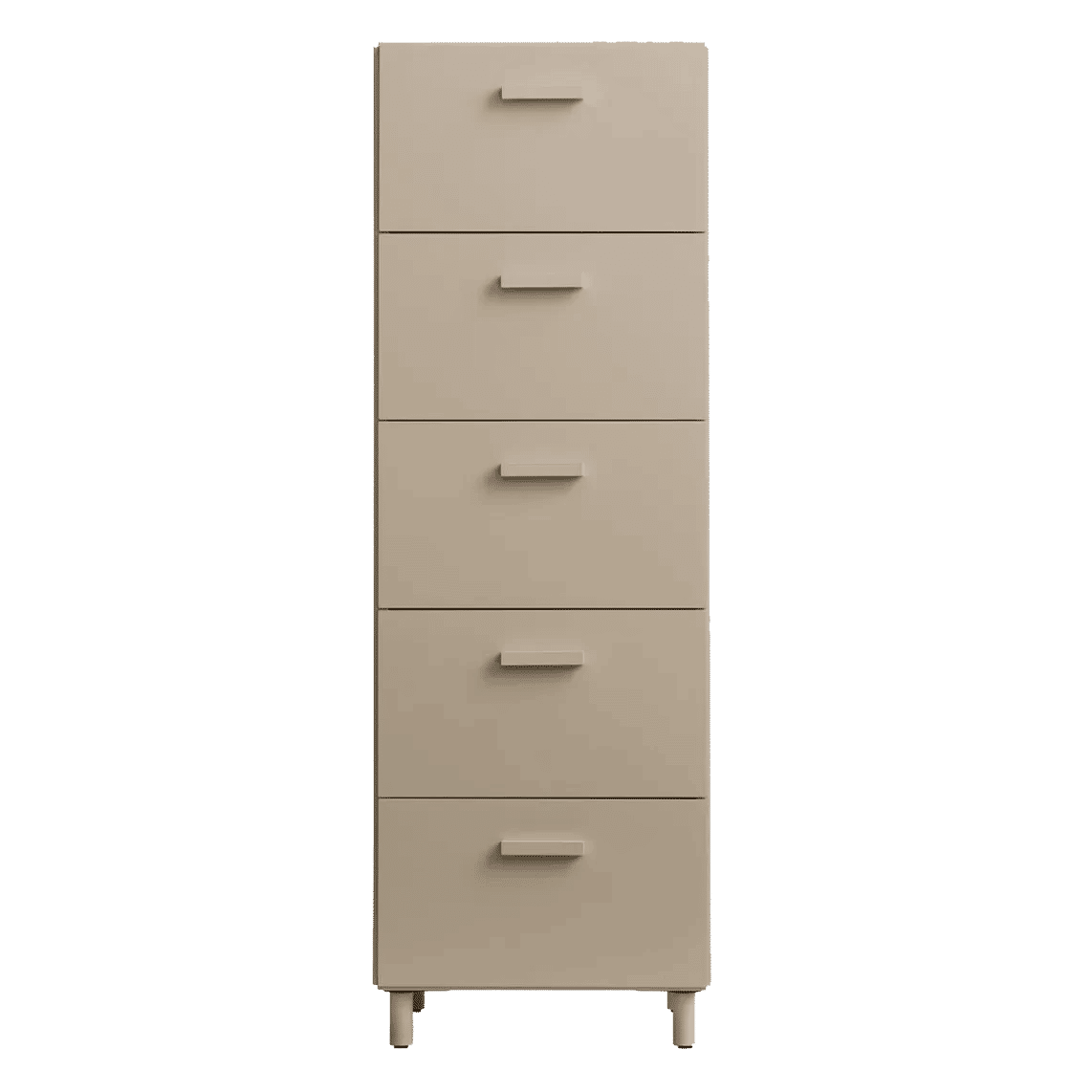 Relief kommode, høy 41x41x115 Hvit (RELIEF-CHD-410-302)