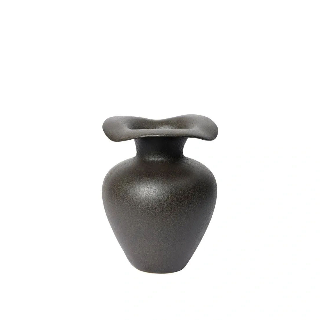 Florentina Vase M, matt svart