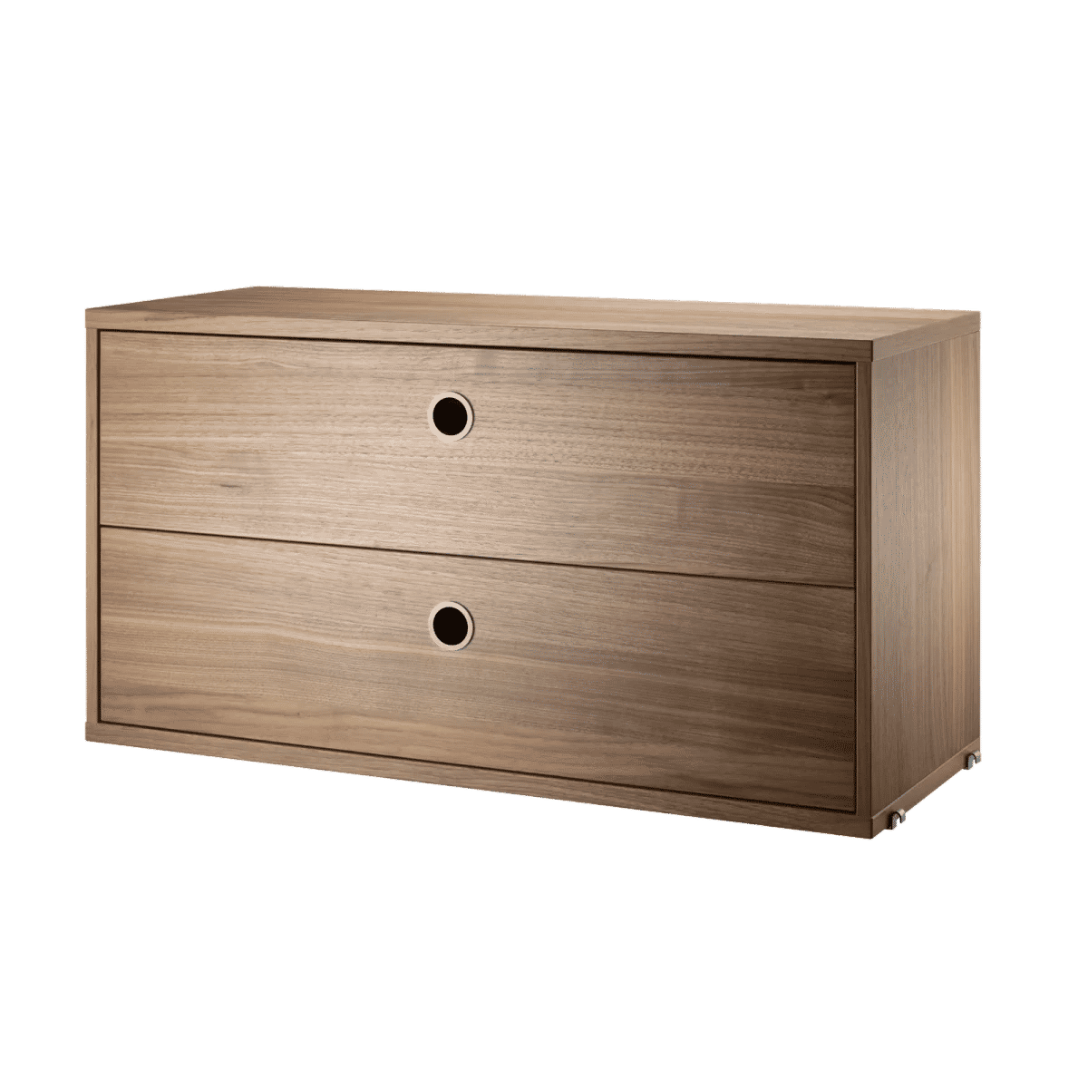 Kommode 78x30x42 Valnøtt