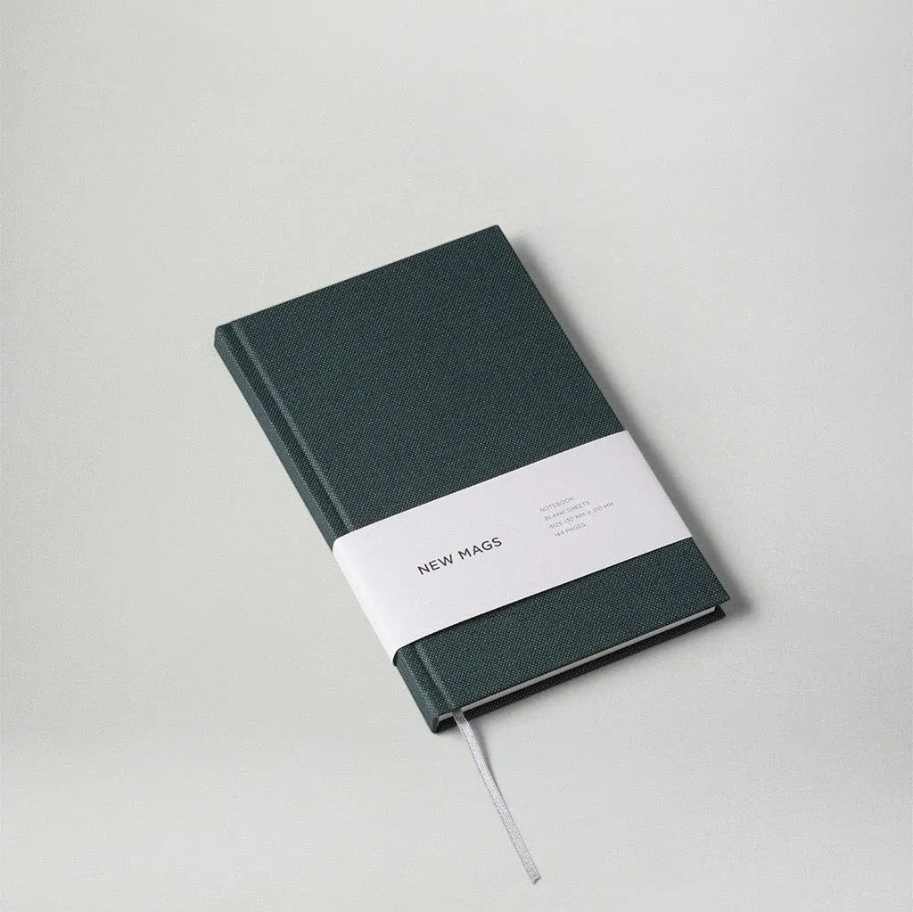 Notebook Moss Green – Hardcover/Blank