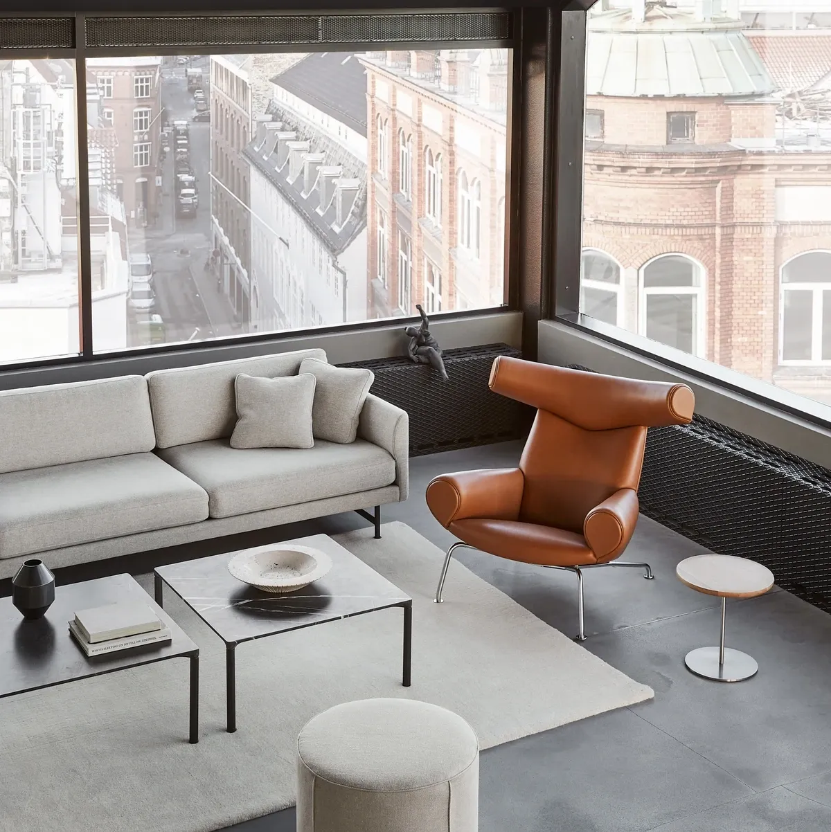 Skinn Cera 905, Rustbrun
