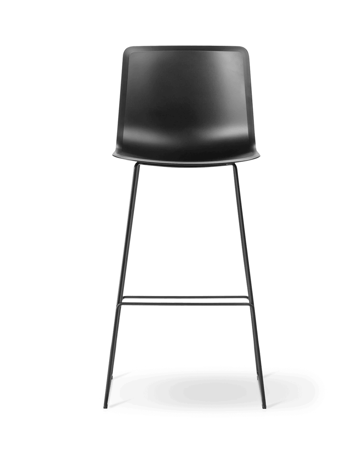 Pato (4300) Sledge Barstool – Sort Sort Sh 77 cm