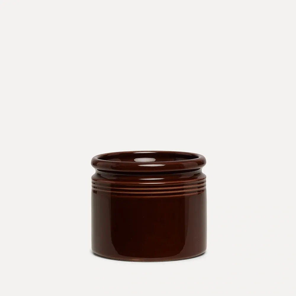 Krukke D:14,5cm/H:14cm Kaffe
