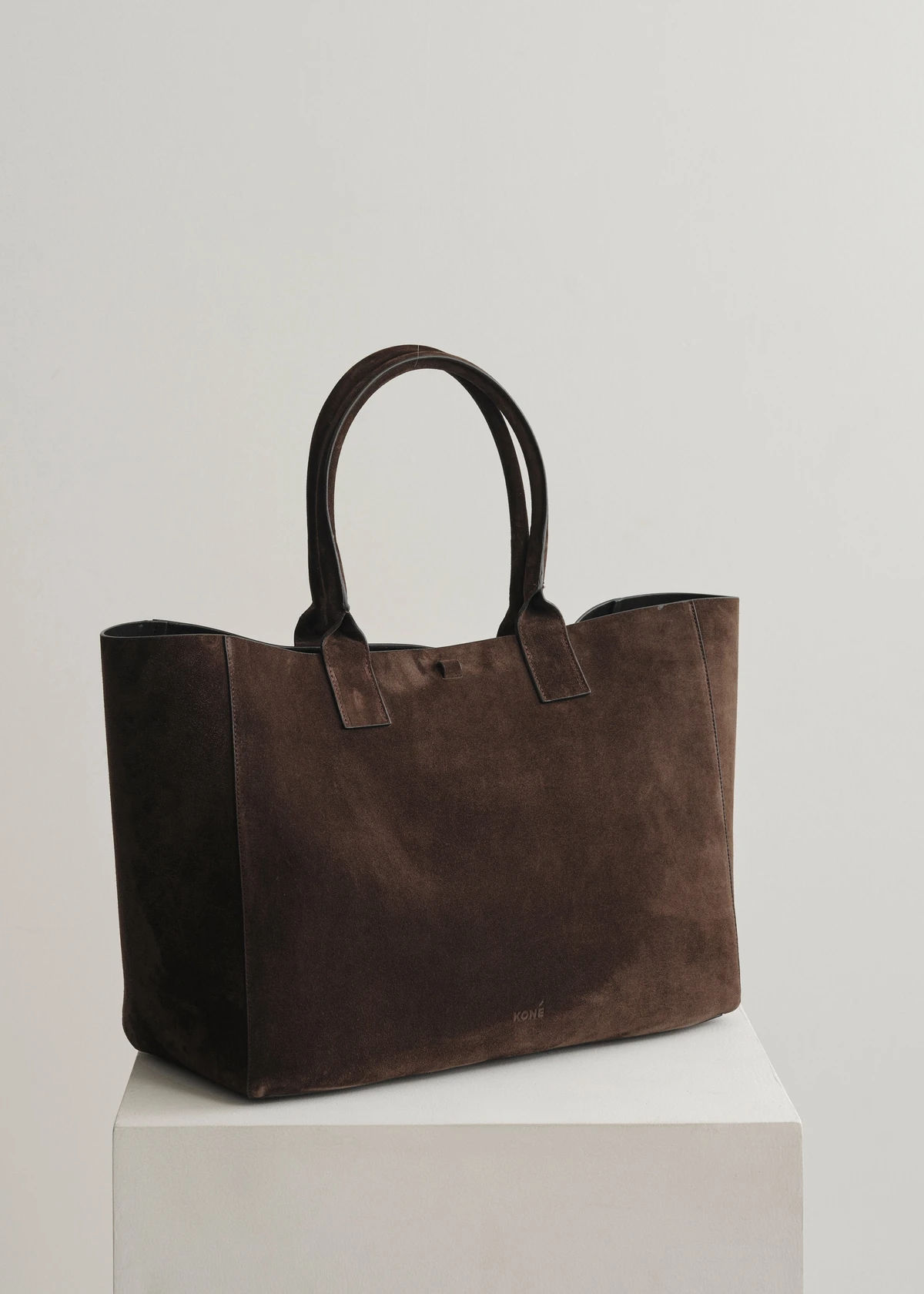 Large Filippo Bag - Suede Palissandro