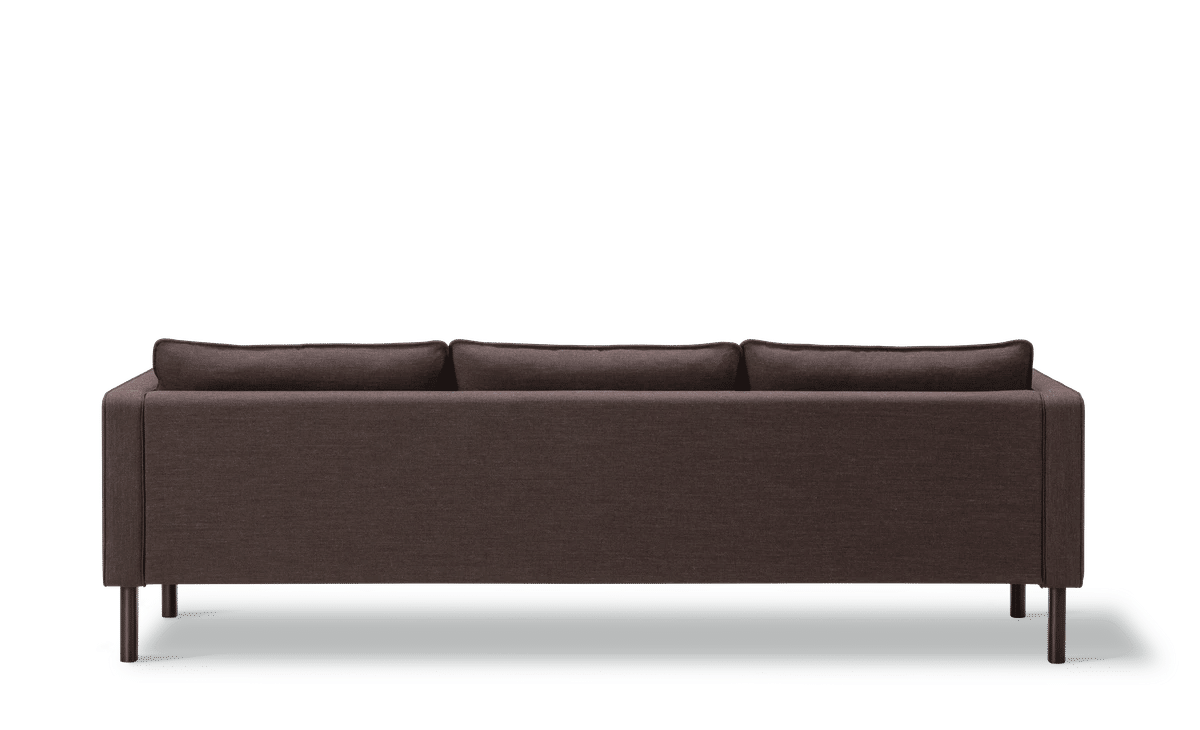 Jota Sofa on Legs, 3-pers., 231 cm – Technicolour 370 Eik sort lakkert FSC Mix 70% Armputer ikke inkludert