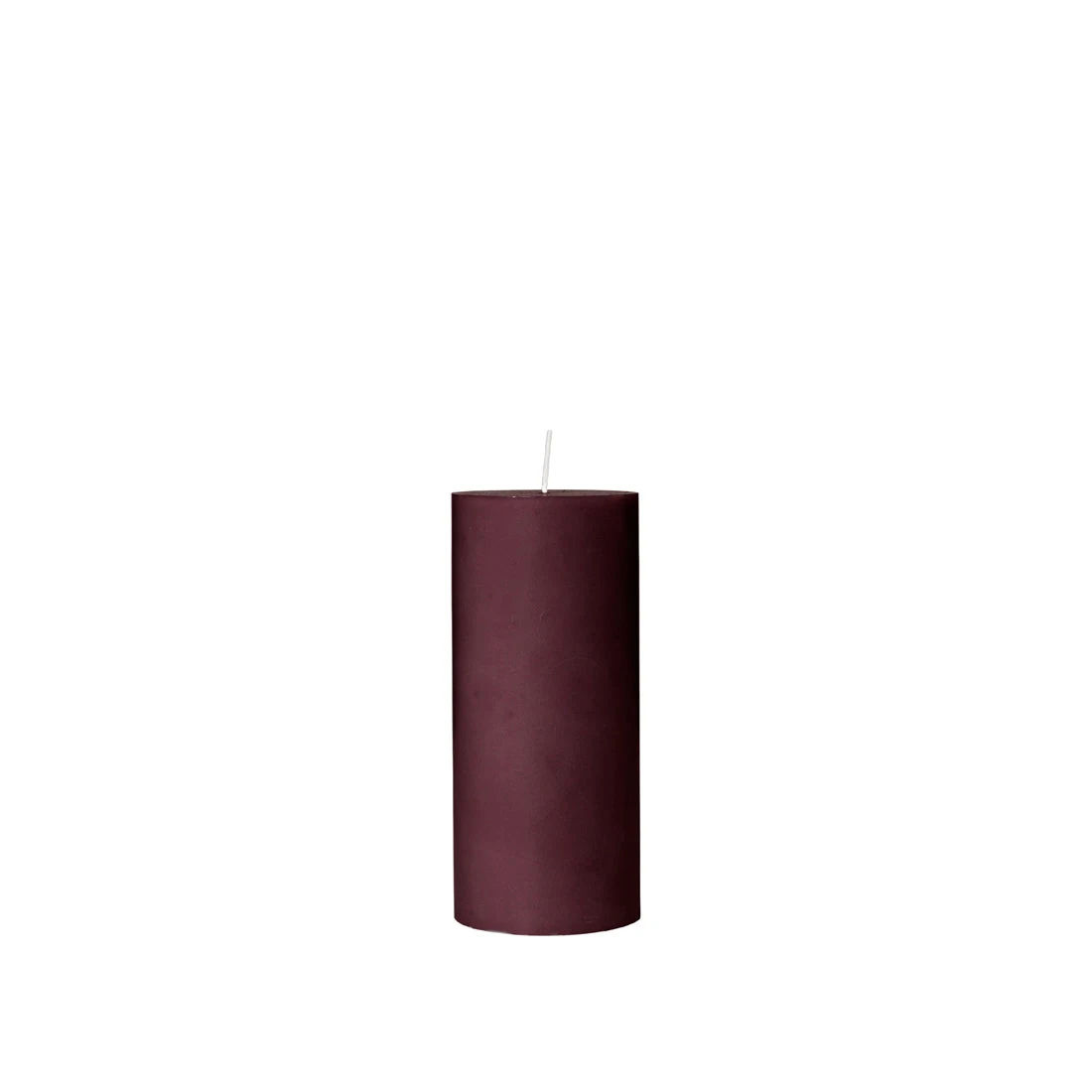 Eco Bloklys Wine Berry Ø6,7xH15cm