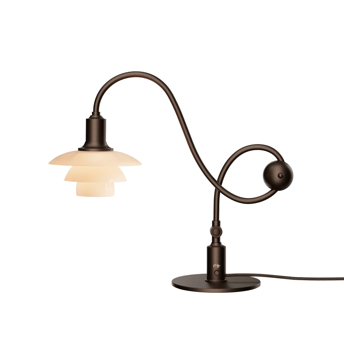 PH 1/1 Piano Bordlampe – Dusty terracotta