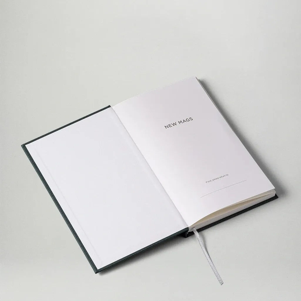 Notebook Moss Green – Hardcover/Blank