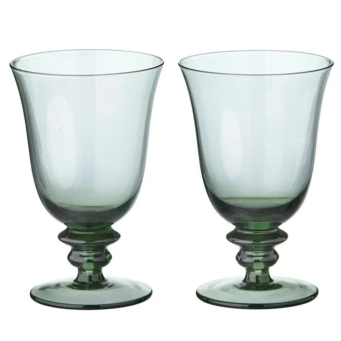 Vinglass Leopold Sage, 2 stk