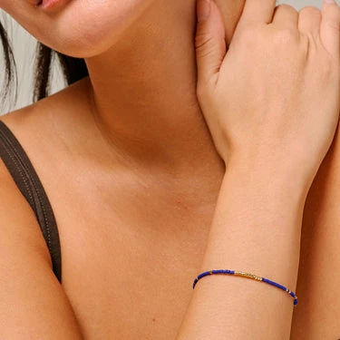 Armbånd, Petra - Navy Blue