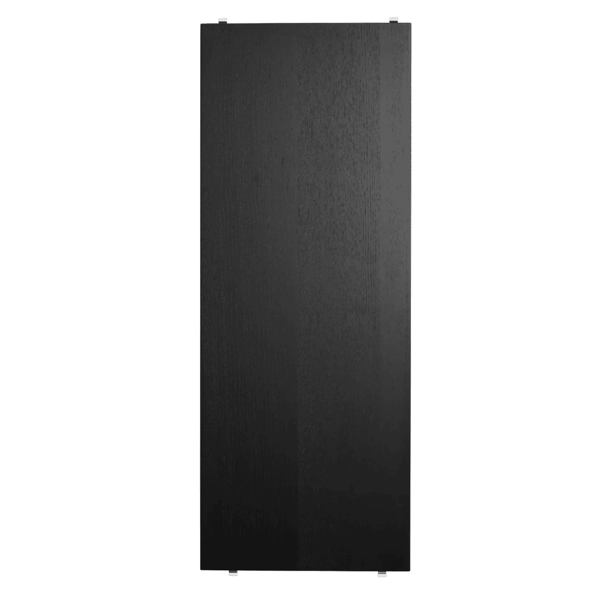 Hylle 78x30x2 Svartbeiset ask – 3 stk