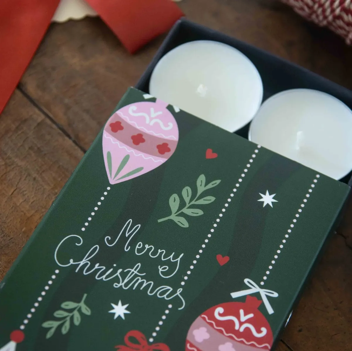 Scented Tealights Ornaments 8-pack