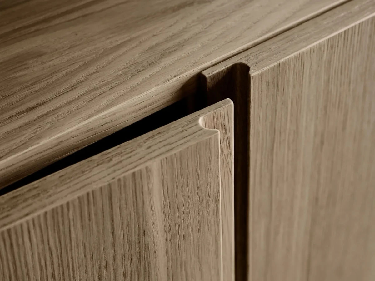Pira Cabinet 90x31x41,5 Hvit eik