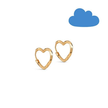 Hoops, Organic Heart S Gold