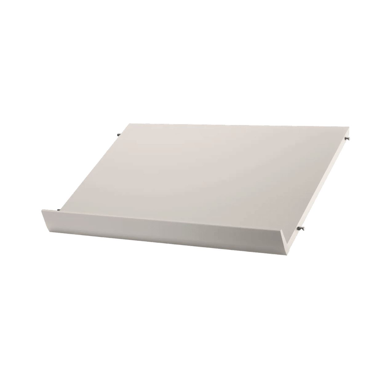 Magasinhylle massiv 58x30x15 Beige