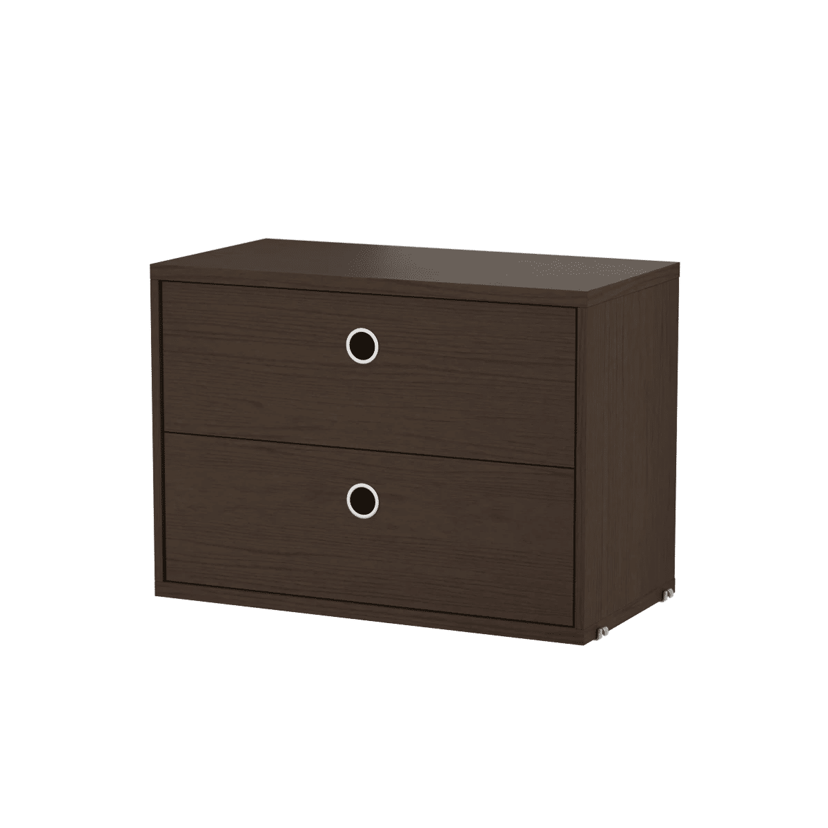 Kommode 58x30x42 Mørk eik