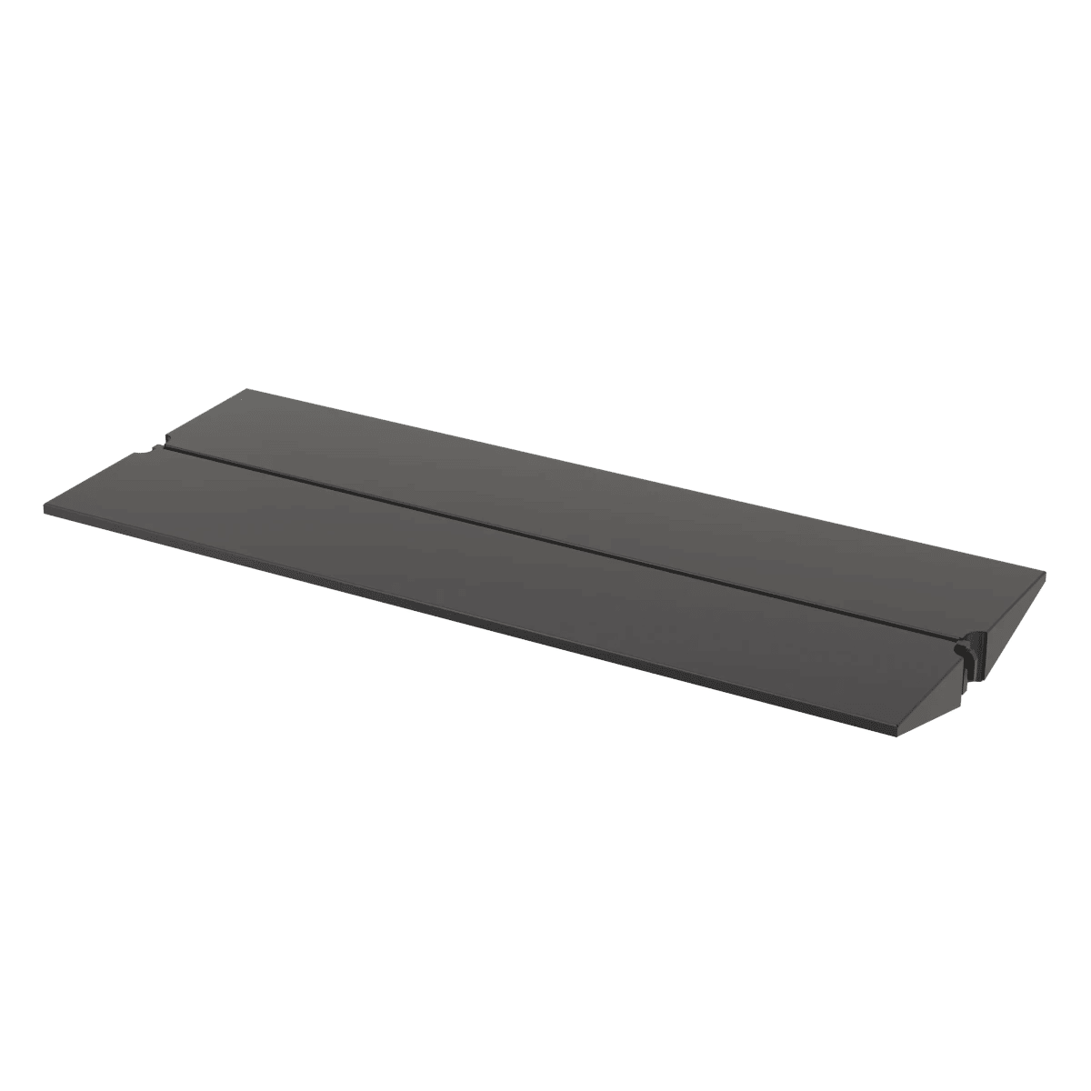 Pira-hylle 90x34x5 Svart grå