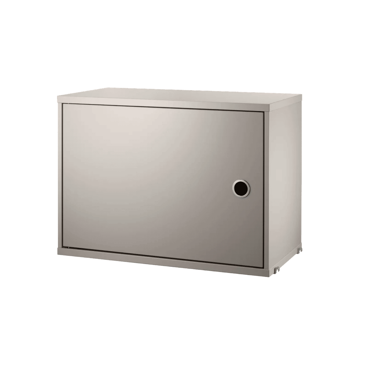 Skap med slagdør 58x30x42 Beige