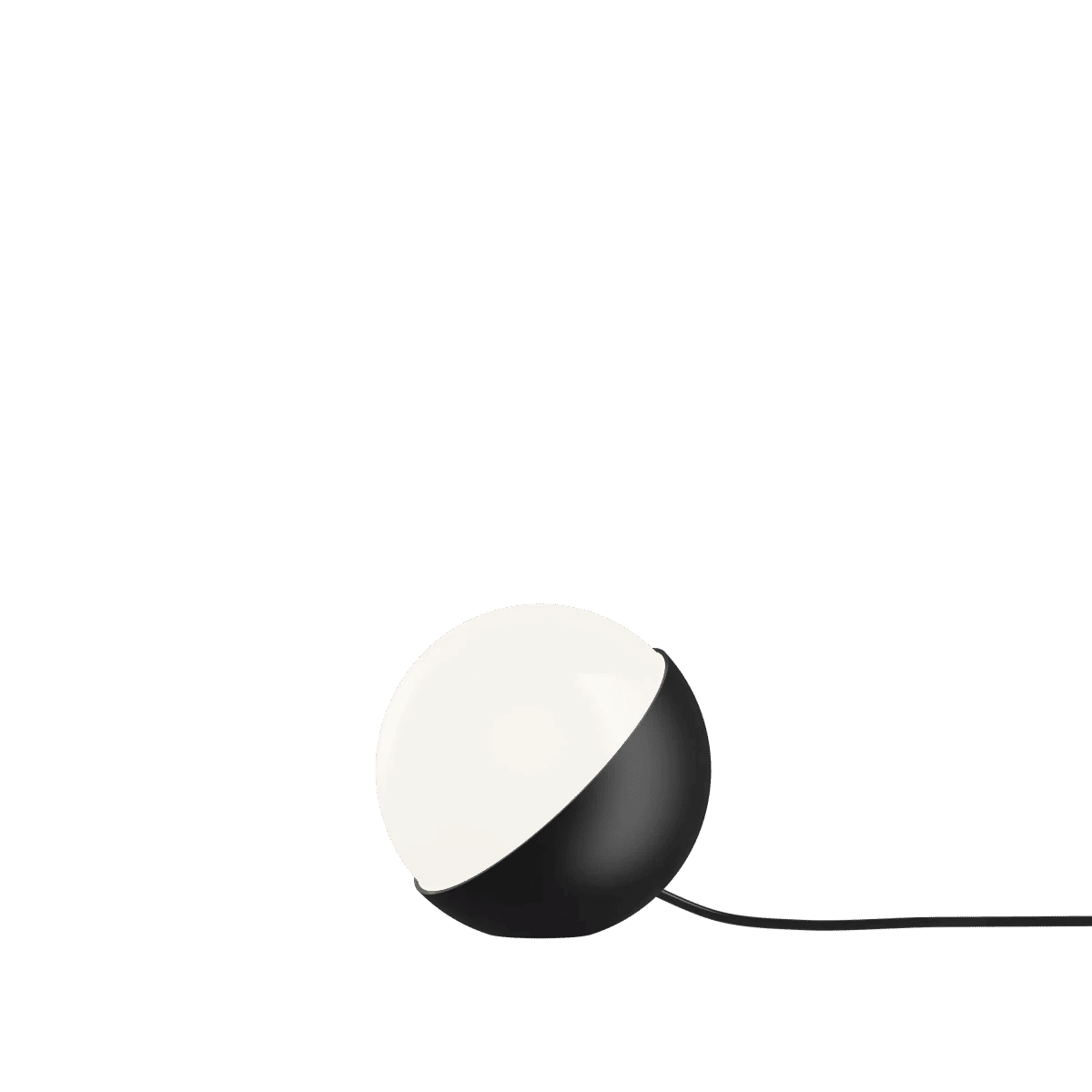 VL Studio Bord/Gulvlampe – Matte black Ø 150