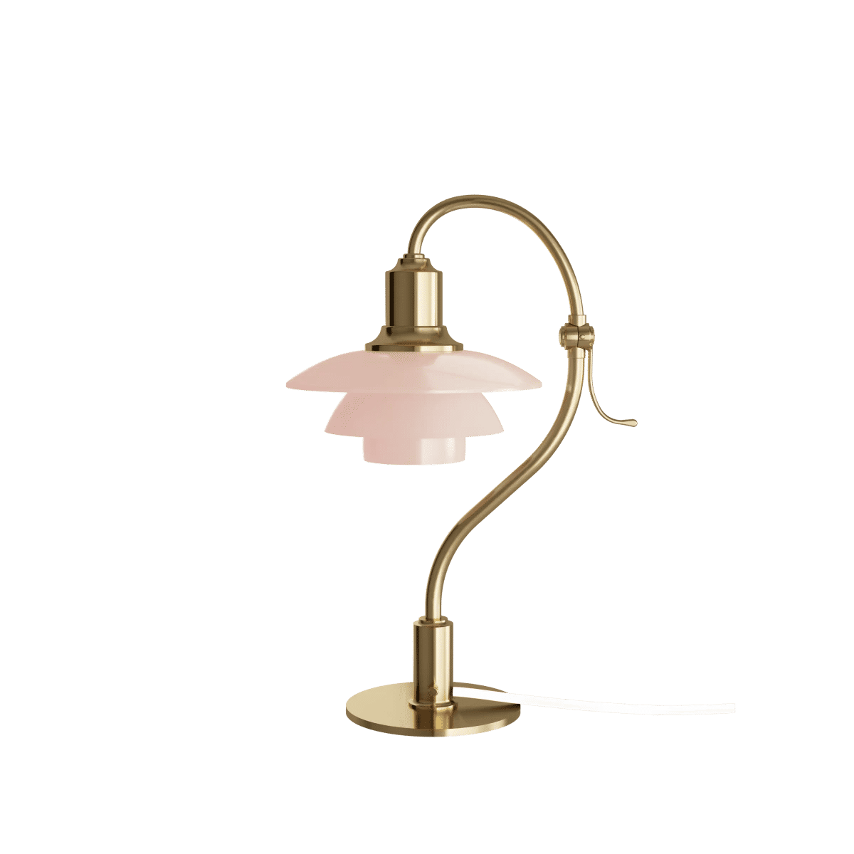 PH 2/2 Question Mark Pale Rose Bordlampe – Pale rose