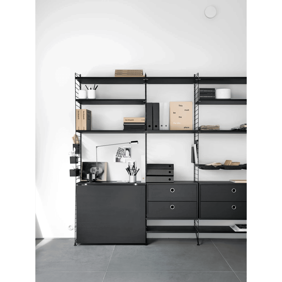 Organizer 9x7x8 Svart – 3 stk
