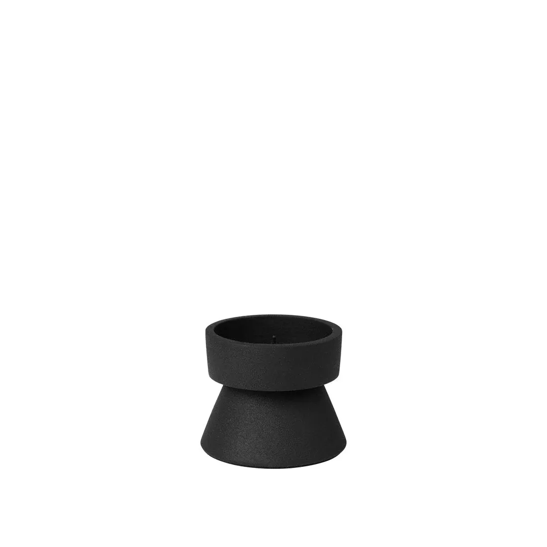 Anker Lysestage Sand Ø7xH5,8cm