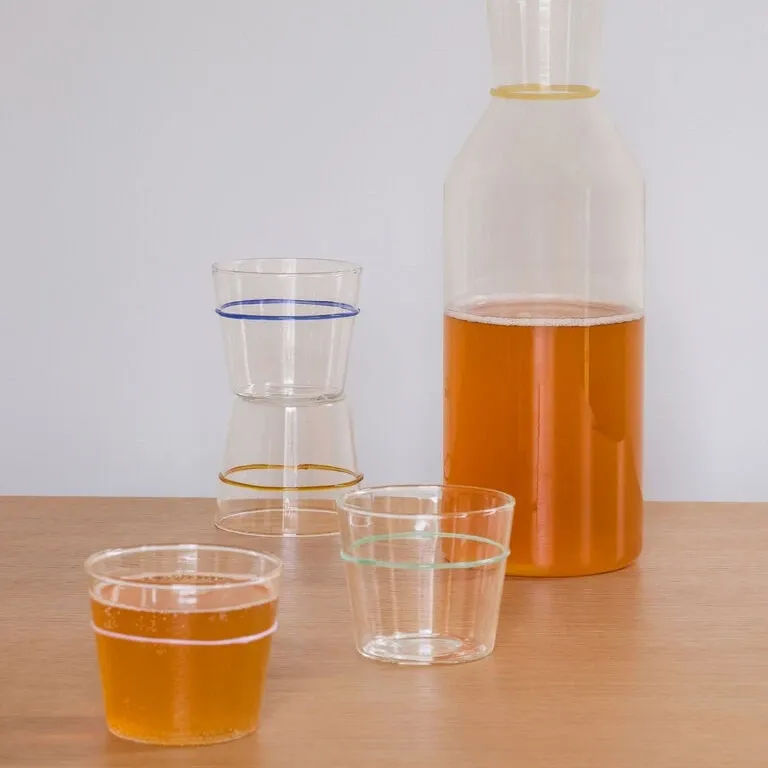 Orbit Drikkeglass Gul