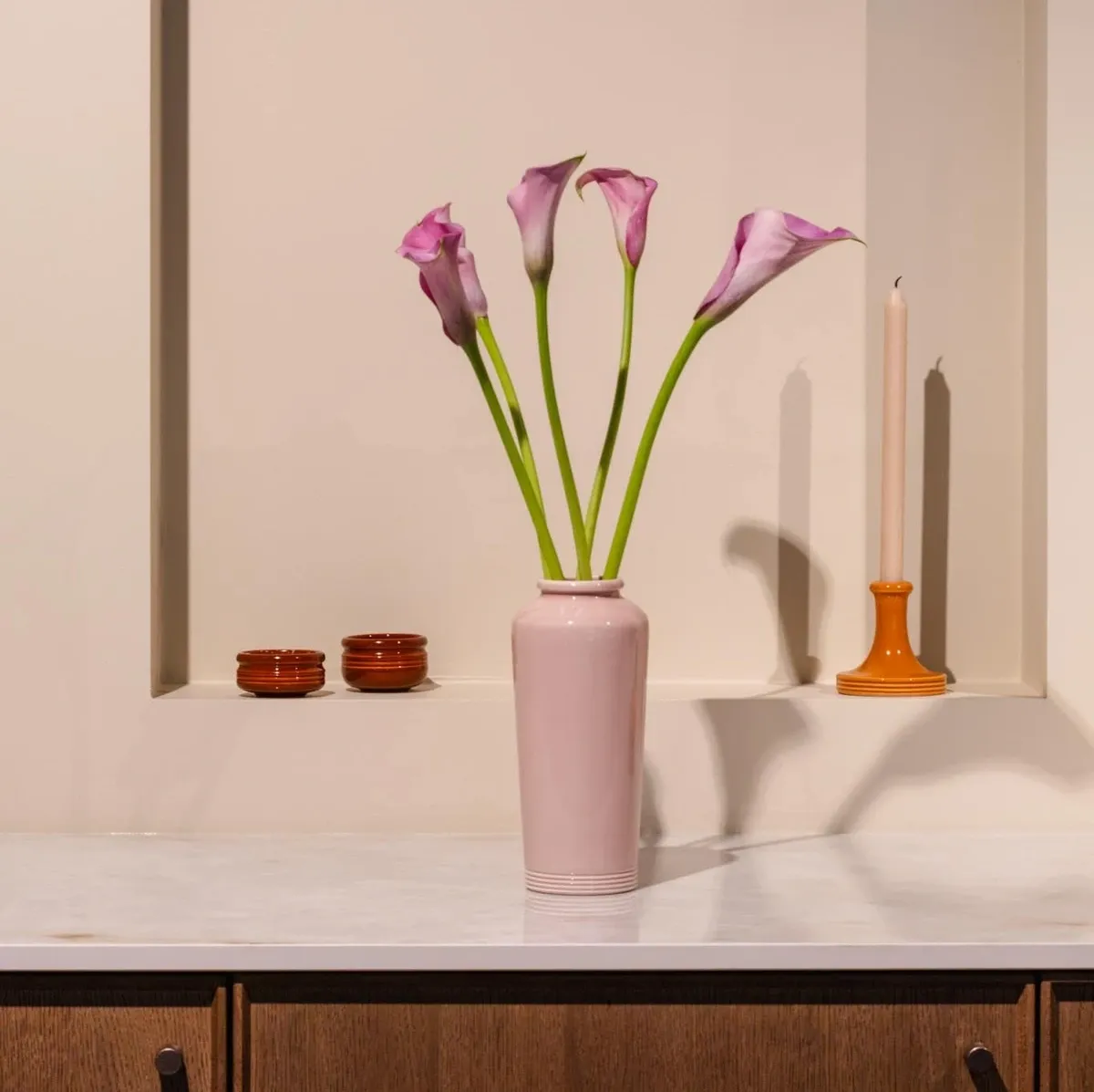 Vase Soft Rose